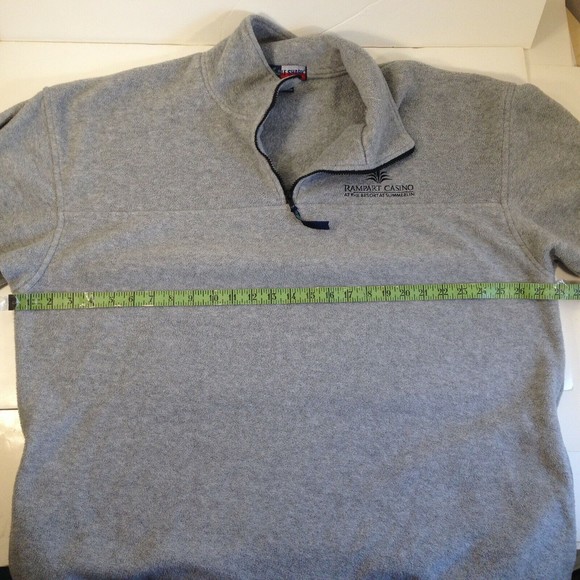 Le Shark Rampart Casino Mens Jumper Sweater Sweatshirt Zip Neck Size X Large - Picture 11 of 12